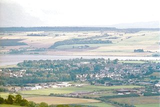 View over Dingwall towards the Cromarty Firth