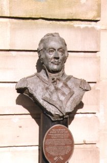 Statue of John Hunter, Tower Place, Leith