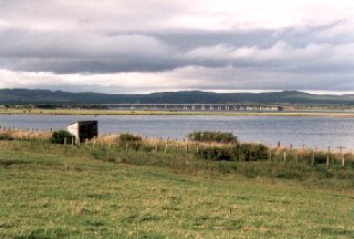 Bridge crossing Dornoch Firth