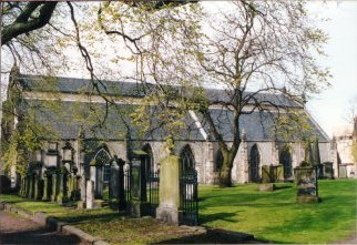 Greyfriars Kirk, showing the original two parts