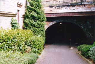Entrance to old Innocent Railway tunnel at St. Leonards