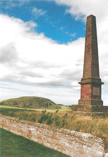 Balfour Monument and Traprain Law
