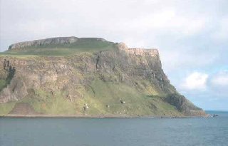 Basalt cliffs of Canna