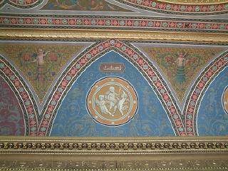 Detail of Ceiling decoration, Drawing Room, Newbattle Abbey