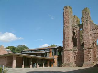 Arbroath Abbey, with Visitor Centre (2001)