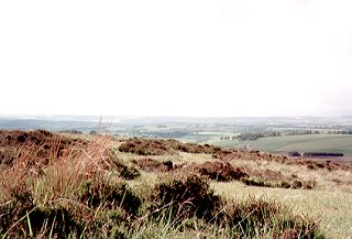 Lammermuir Hills in East Lothian, looking North-West