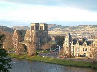 View over River Ness and Inverness