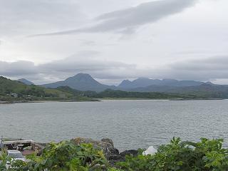 View south across the Gair Loch