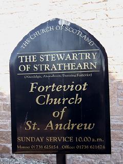 The Stewartry of Strathearn: Forteviot Church of St Andrew